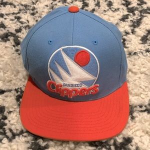 San Diego Clippers NBA Baseball Cap Hat